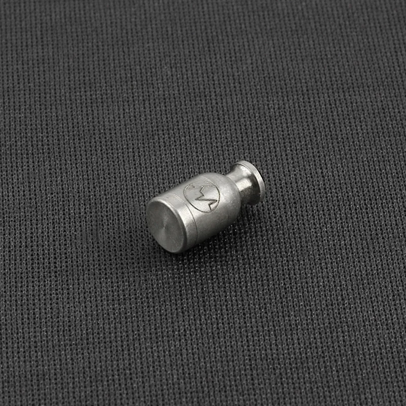 1pc Titanium Knife Beads DIY Key Tail Pendant Bracelet Beads Accessories EDC Bottle Shape Paracord Bead