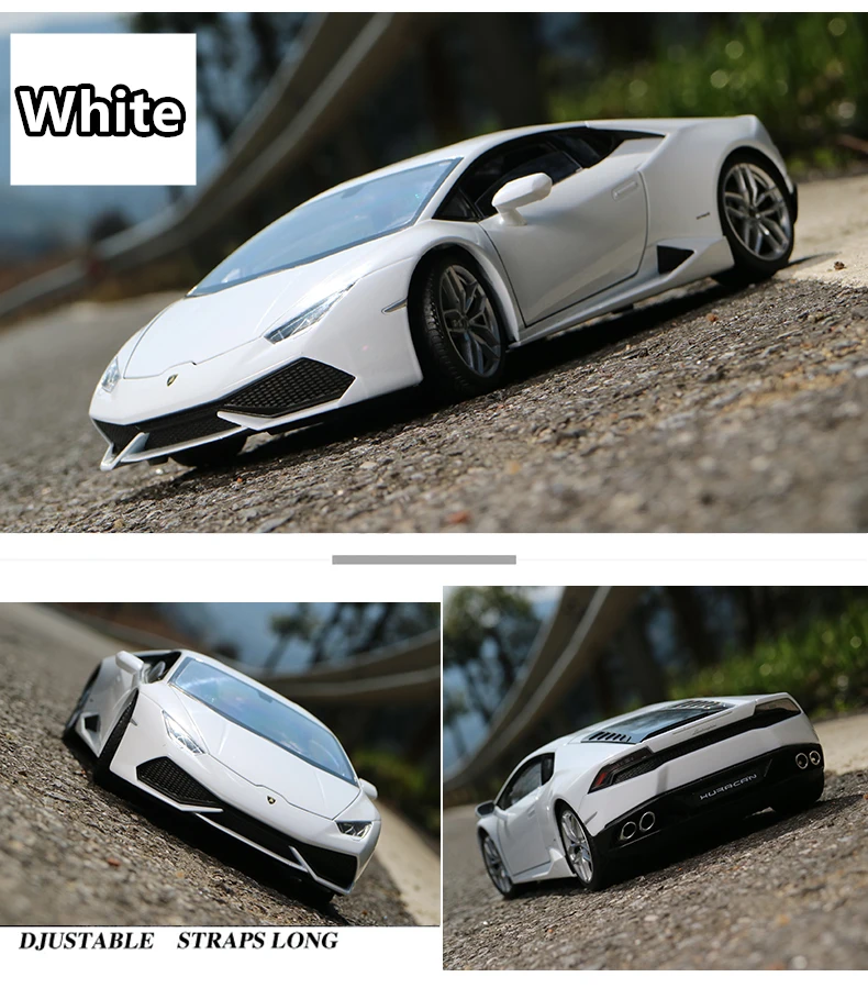 welly 1:18 Lamborghini LP610-4 alloy car model simulation car decoration collection gift toy Die casting model boy toy