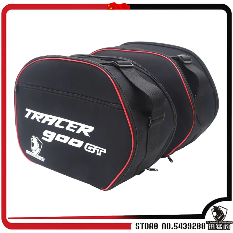 Мотоциклетные сумки для багажа седельные сумки черные для Pannier Liner TRACER 900GT и подходит для YAMAHA FJR 1300/TDM 900