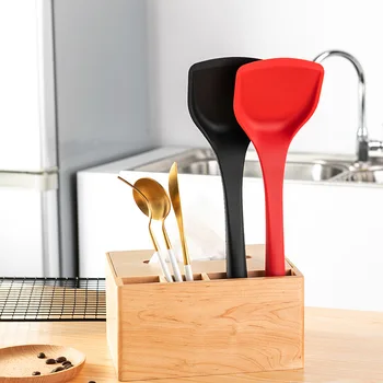 

Food Grade Silicone Spatula Cooking Shovel Non-stick Pan High Temperature Resistant Shovel Spoon Silicone Cooking Shovel