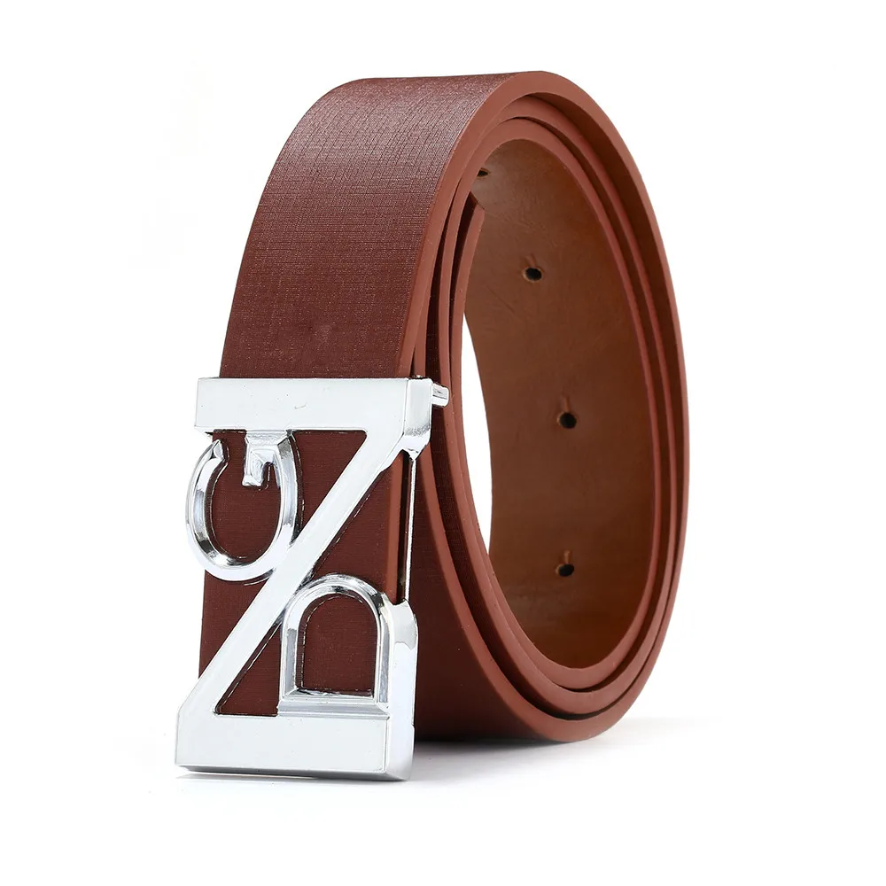 Jaycosin мода унисекс крутая Повседневная Кожа Тонкий ремень аксессуары Специальные Элегантные узкие тонкие буквы и Замок Пояс