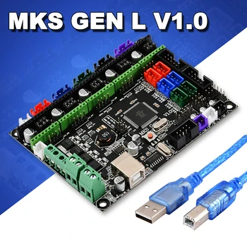 

3D printer board MKS Gen L controller compatible with Ramps1.4/Mega2560 R3 support A4988/8825/TMC2208/TMC2100 drivers