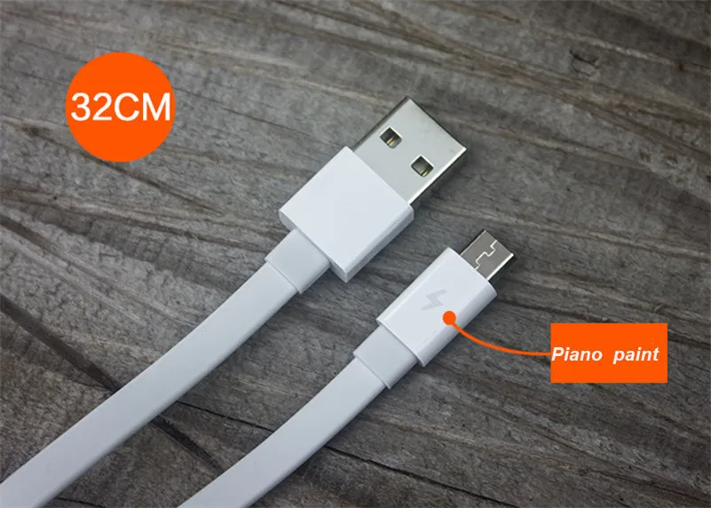 Оригинальный внешний аккумулятор xiaomi mi короткий кабель micro usb type c для внешнего