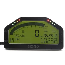 DO903 Universal Auto Dash Rennen Display OBD2 Dashboard Digital Manometer Kit LCD Screen Multi-funktion Gauge Sensor Kit