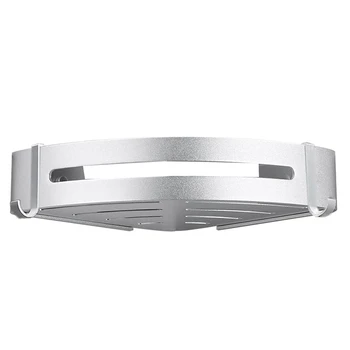 

Bathroom Shower Corner Shelf Aluminum Shower Caddy Adhesive Tile Shower Shelf