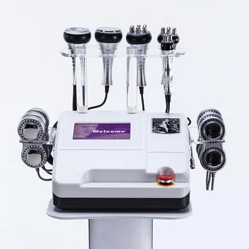 

2020 Brand New 5 in 1 Body Shaping Vacuum Heat Laser Pads 40K Cavitation Face And Body Slimming Machine