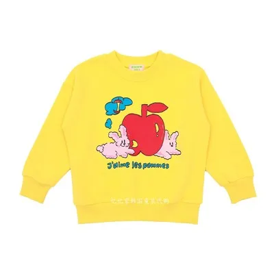 Kids Sweater BEBE 2021 New Autumn Winter Hoodies for Girls Boys Cute Print Sport Sweatershirt Baby Toddler Sets Cotton Outwear children's clothing sets high quality