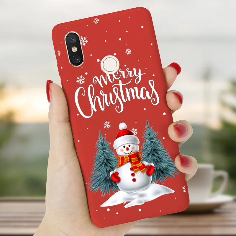 Чехол для телефона с рождественским рисунком Redmi 7A 8A 6A 5A 5 Plus задняя крышка для Xiaomi Redmi Note 8 PRO 8T 7 6 5 силиконовый чехол Redmi 8 7 Capa