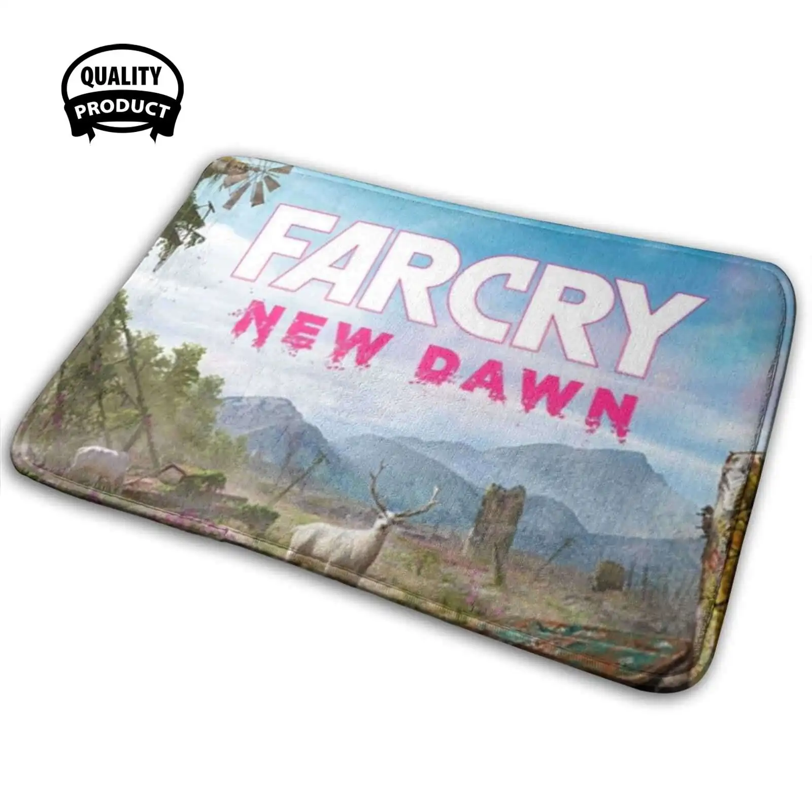 Far Cry 6 Soft House Family Tappetino Antiscivolo Tappeto Far Cry 6 Farcry6 Far Cry Giancarlo Esposto Anton Castillo Game