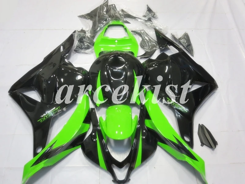 4 подарки литьевая Форма ABS Полный обтекатели Подходит для HONDA CBR600RR F5 2009 2010 2011 2012 09 10 11 12 набор кузова зеленый черный