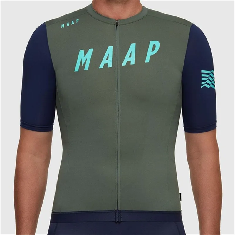 Maap pro team версия Велоспорт Джерси Сверхлегкий короткий рукав НАБОРЫ mtb велосипед camisa ciclismo Майо эластичная лента шорты - Цвет: Jersey