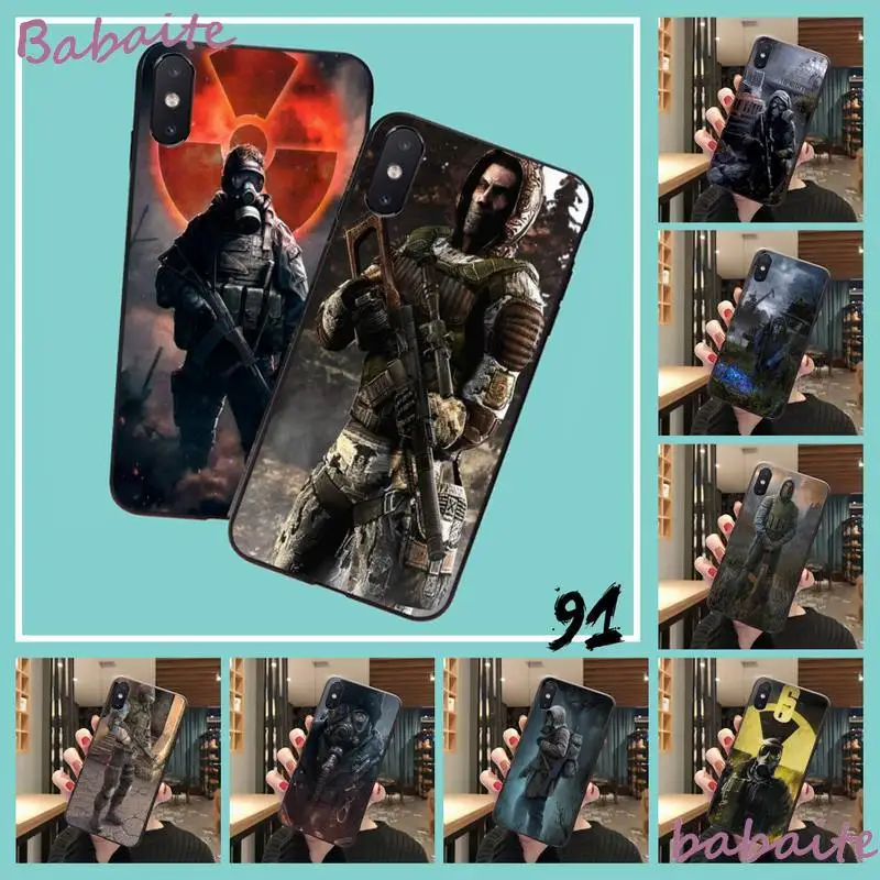 Чехол для телефона Babaite stalker clear sky iPhone 8 7 6 6S Plus 5 5S SE 2020 11 11pro max XR X XS MAX | Мобильные