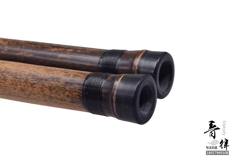 Черная бамбуковая китайская бамбуковая флейта две секции Xiao shu chui длинная флейта начинающих практик нация ветер инструменты производители