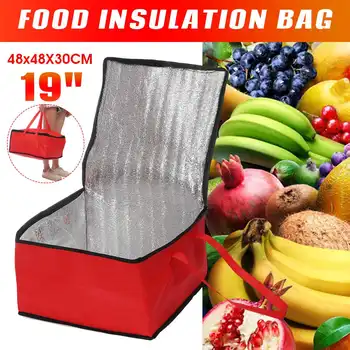

Osmond 19" Insulated Bag Cooler Bag Insulation Folding Picnic Portable Ice Pack Food Thermal Bag Food Delivery Bag Pizza Bag