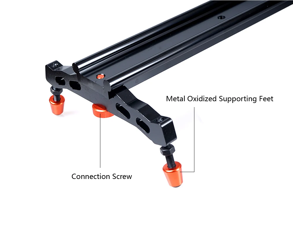 COMMLITE CS-SL II 60/80/120 скользящая подставка видео тележка-слайдер Dolly Slider Видео стабилизатор Системы 120 см для всех фотоаппаратов и видеокамер