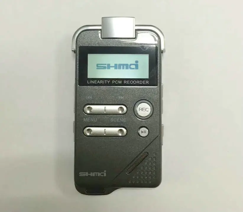 Профессиональный цифровой диктофон Shmci D30 PCM мини с тройными микрофонами и