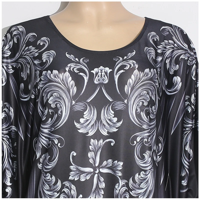 MD African Print Dresses For Women Plus Size Ethnic Ankara Dress South Africa Ladies Dashiki Maxi Dress 2020 Spring Clothes Robe