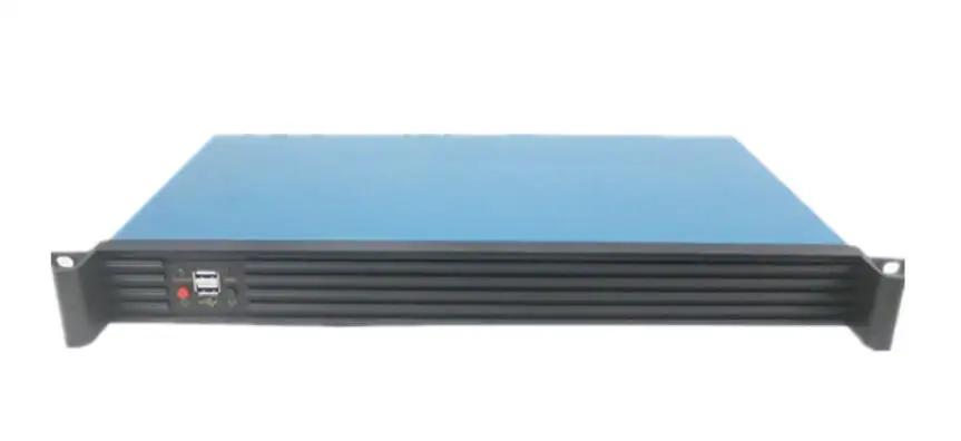 Новый 1U ipc Шасси rackmount корпус глубина 250 мм мини ITX ультра-короткий для 17*17 см