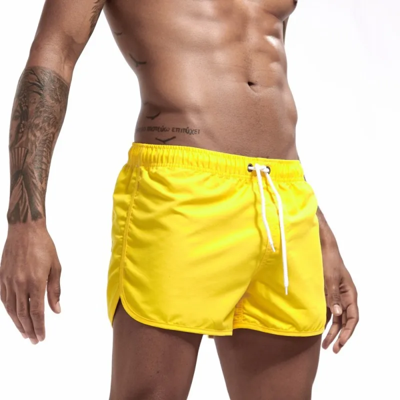 SUPERBODY популярные мужские летние пляжные шорты для отдыха полиэстер быстросохнущие спортивные шорты для серфинга и пляжные шорты
