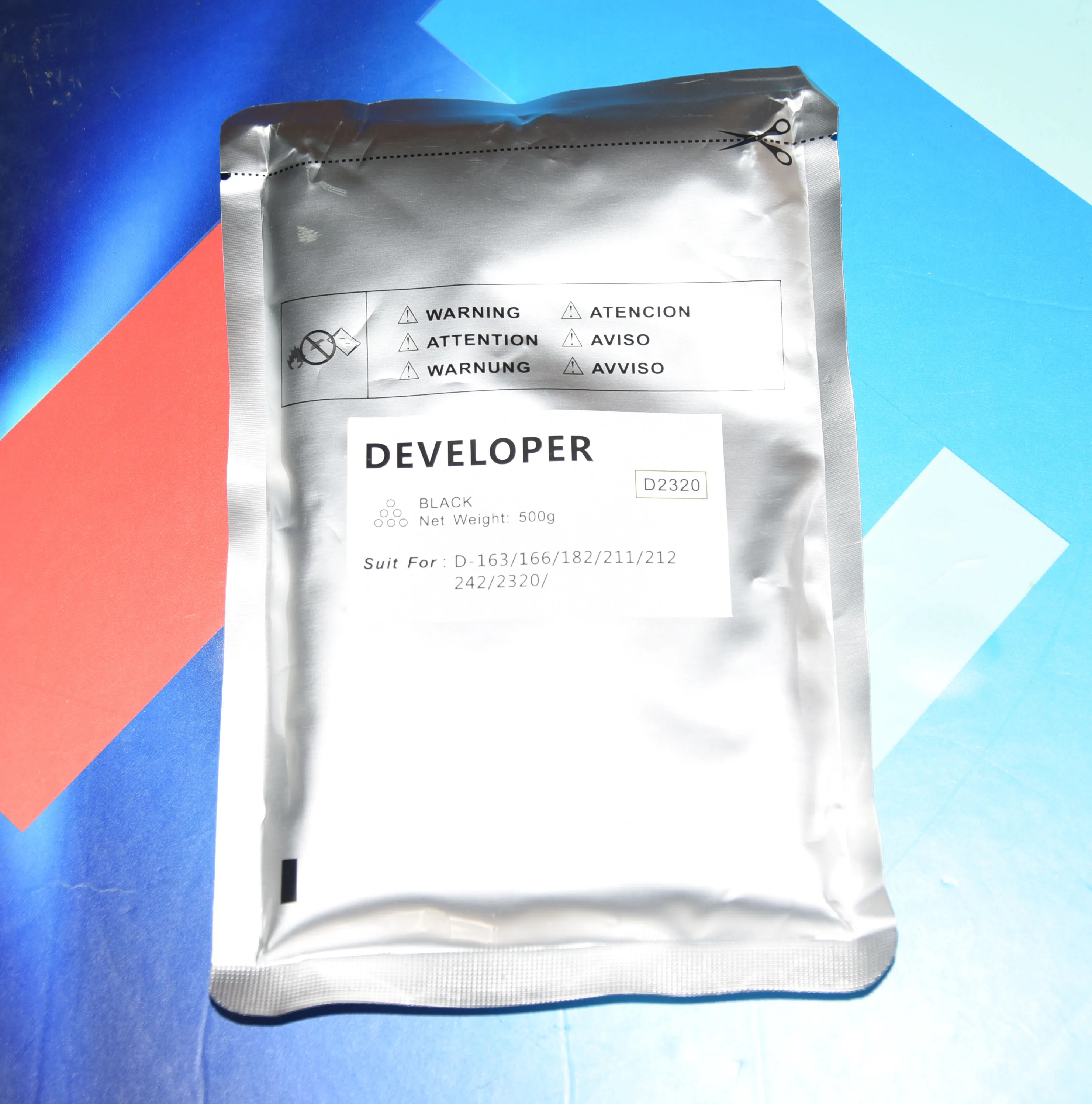 500g D2320 черный разработчиком для Toshiba E 223 225 243 245 E18 163 181 6LA27715000 D-2320C