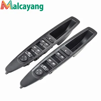 

left side window switch power window control switch electric mirror rearview mirror button with panel for citroen c4