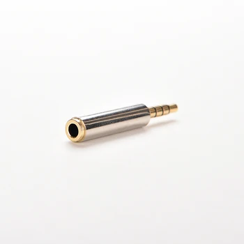

2pcs Gold Jack 3.5mm Male to Female Audio Adapter Connector for Aux Speaker Cable Headphone
