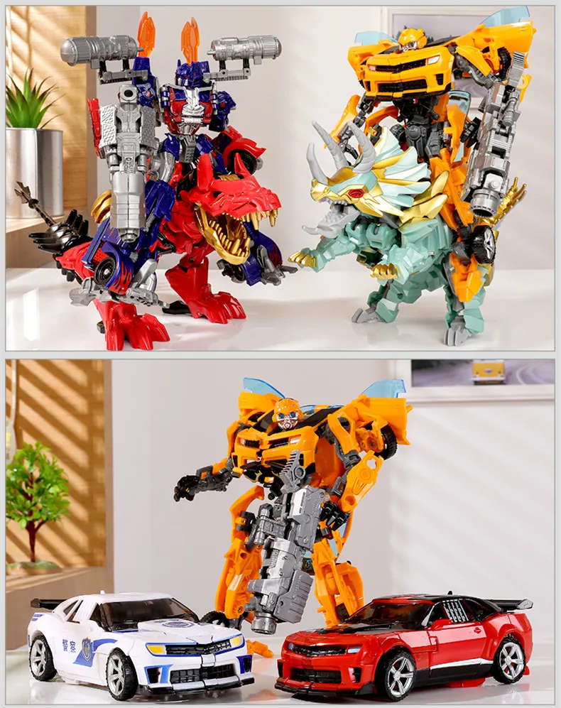 TAIBA 21CM Height Big Deformation Robot Toys Transformation Alloy Action Figures Car For Children Gift YS-01C H6001-3 6022A gi joe toys