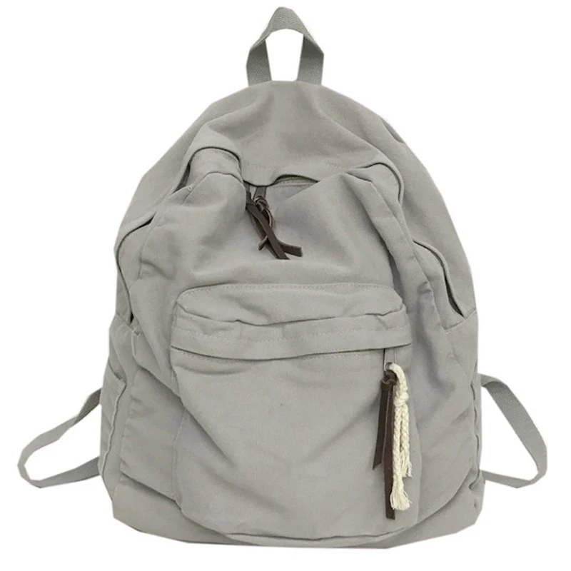 Girls Jeans Women Men Casual Canvas Denim Backpack College School