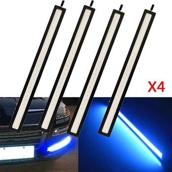 

Replacement Daytime Running Light Car Auto Blue COB Lamps Super Bright