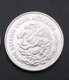 15 мм Мексика, настоящая монета, оригинальная коллекция