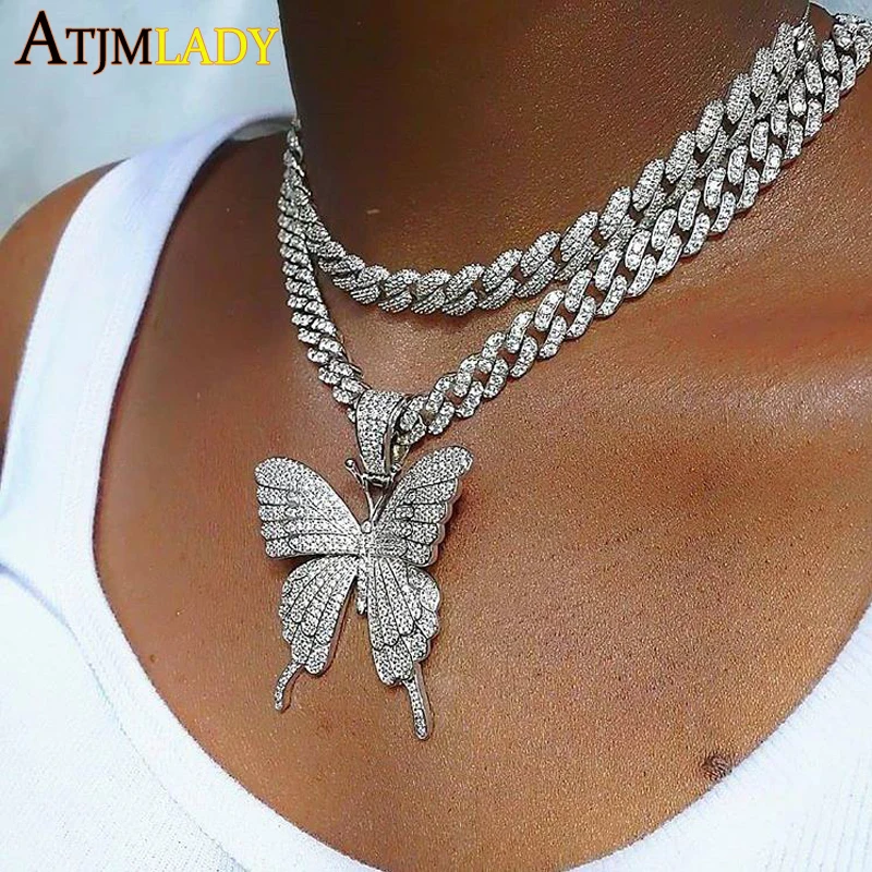 Tennis Chain And 9mm Cuban Link Chain 