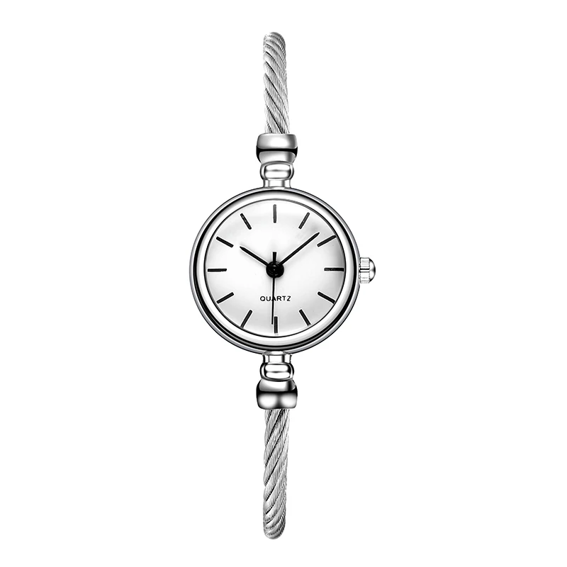 Small Ladies Bracelet Watch High Quality Stainless Steel Strap Ladies Casual Quartz Watch Fashion Ladies Formal Watch 