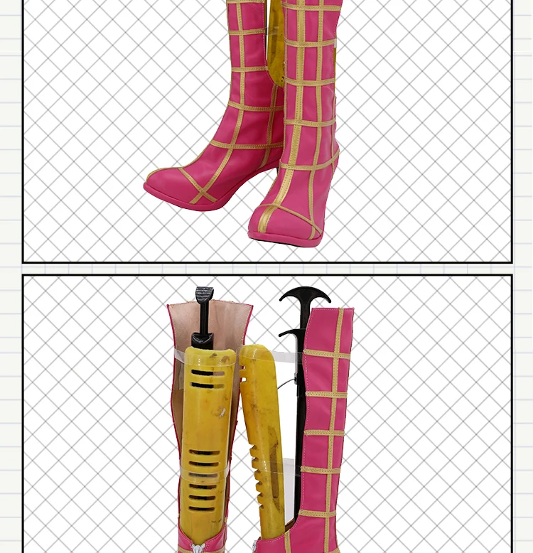 Jojo's Необычные Приключения Trish Una Spice девушка косплей обувь Хэллоуин сапоги на заказ