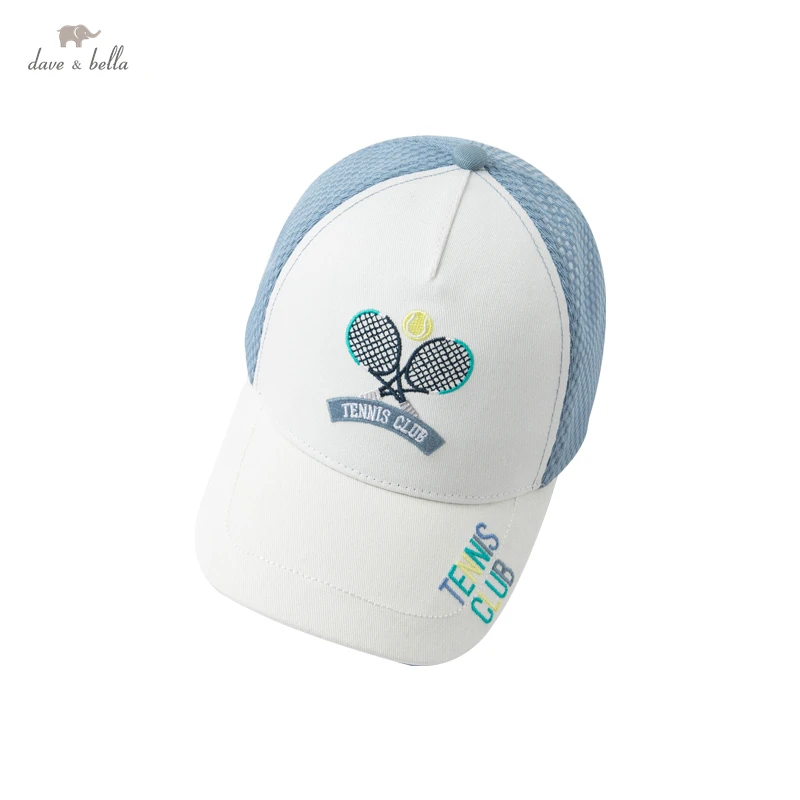 

DKS17233-1K dave bella summer fashion new born baby boys casual cartoon patchwork letter hat