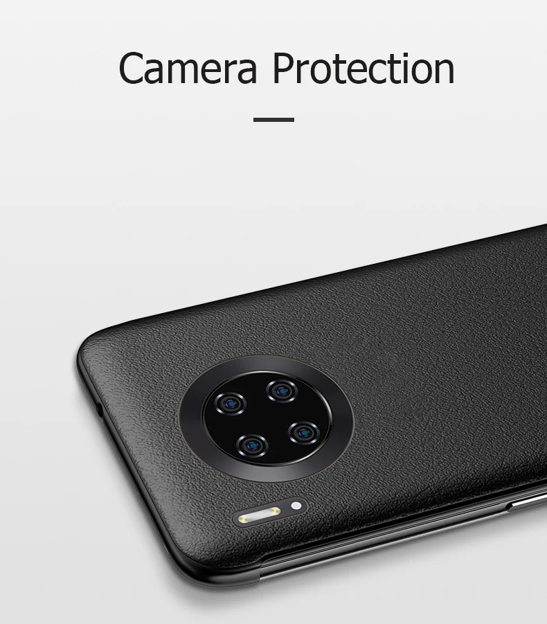 Для huawei mate 30 Pro откидной Чехол из ПУ кожи откидная крышка смарт-окна вид телефонные чехлы для huawei mate 30 mate 30 5G