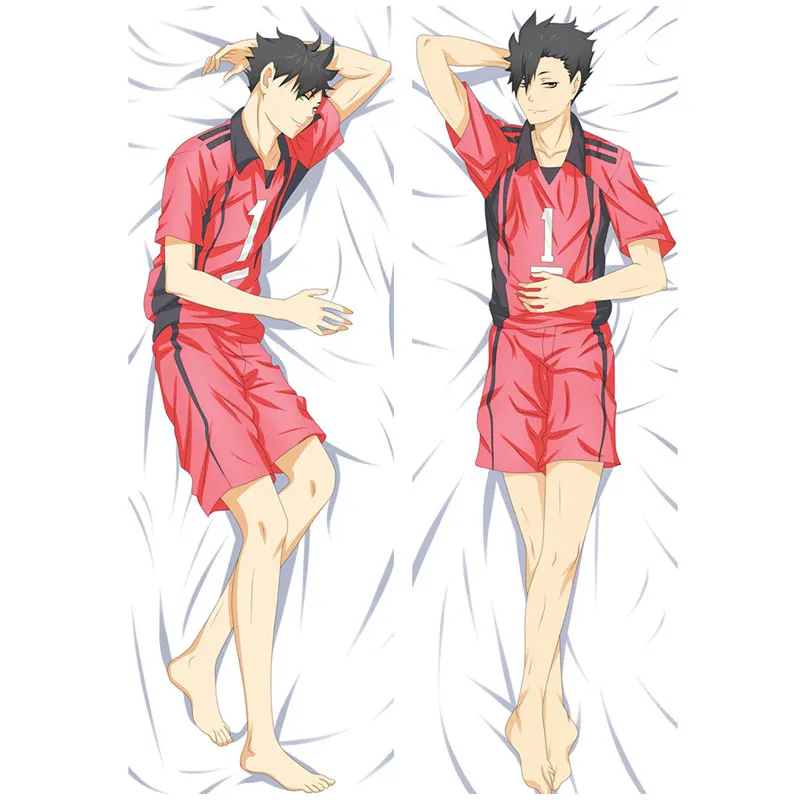 Аниме Haikyu наволочка Хината shoyo Dakimakura Чехол сексуальная девушка крутой мальчик 3D двухстороннее постельное белье обнимающие наволочки для подушек HU02 - Цвет: Polyester