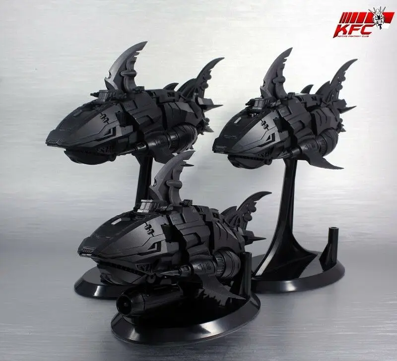 

EAVI METAL Black Version Set of 3 - Sencho Barbossa Haiku And Tsunami