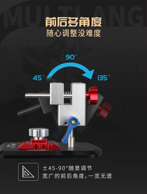 Mini Morsa Da Tavolo Regolabile In Lega Di Alluminio - Morsetto Per Modellismo, Lavori Di Precisione Fai Da Te - Foto 6