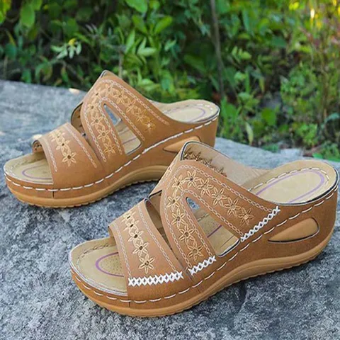Sandals Open Toe Summer Women Flats Shoes Female Lightweight Woman Wedges Sandals Ladies Sandals Big Size Zapatos Mujer
