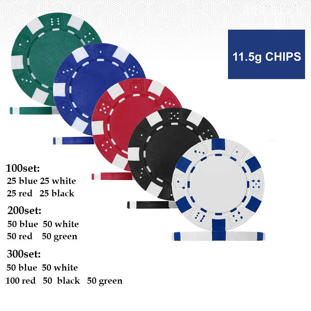 Набор покерных фишек азартных игр на чипах и с Алюминий чехол ролевая игра Аксессуары 100/200/300 шт профессиональный казино Pokerstars