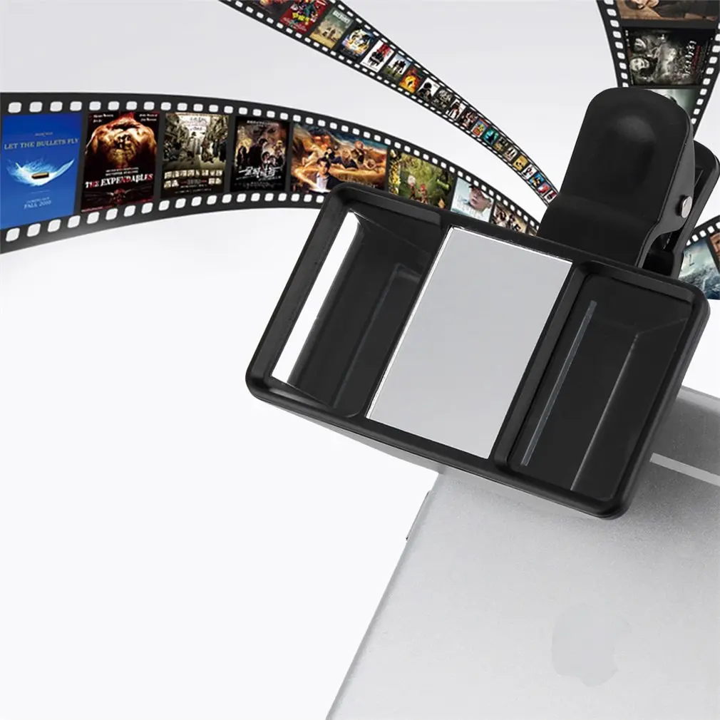 Новейший 3D мини смартфон мобильный объектив камеры фотографировать видео с зажимом