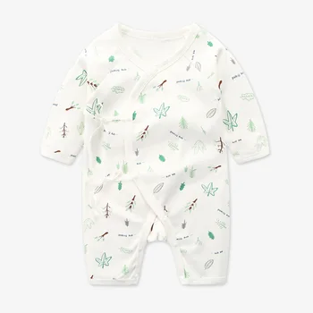 

baby clothes Tie Closure 100% Cotton Cute Jumpsuits Soft Unisex-Baby Newborn-6 Month