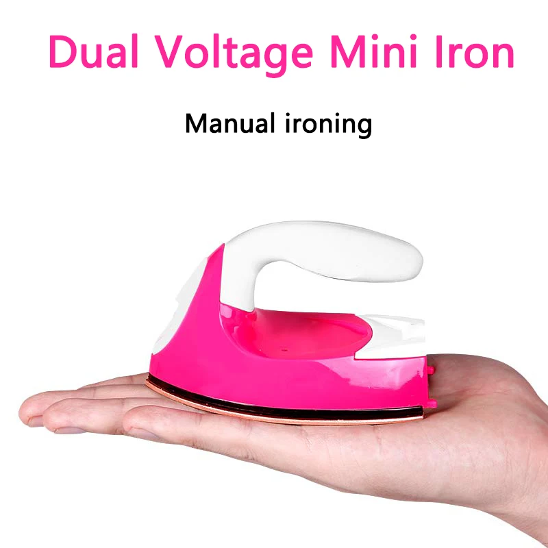 Mini Electric Small Electric Iron Dry Non Steam Special Toy Iron Steam Electric Iron for Clothes High Quality Portable Iron