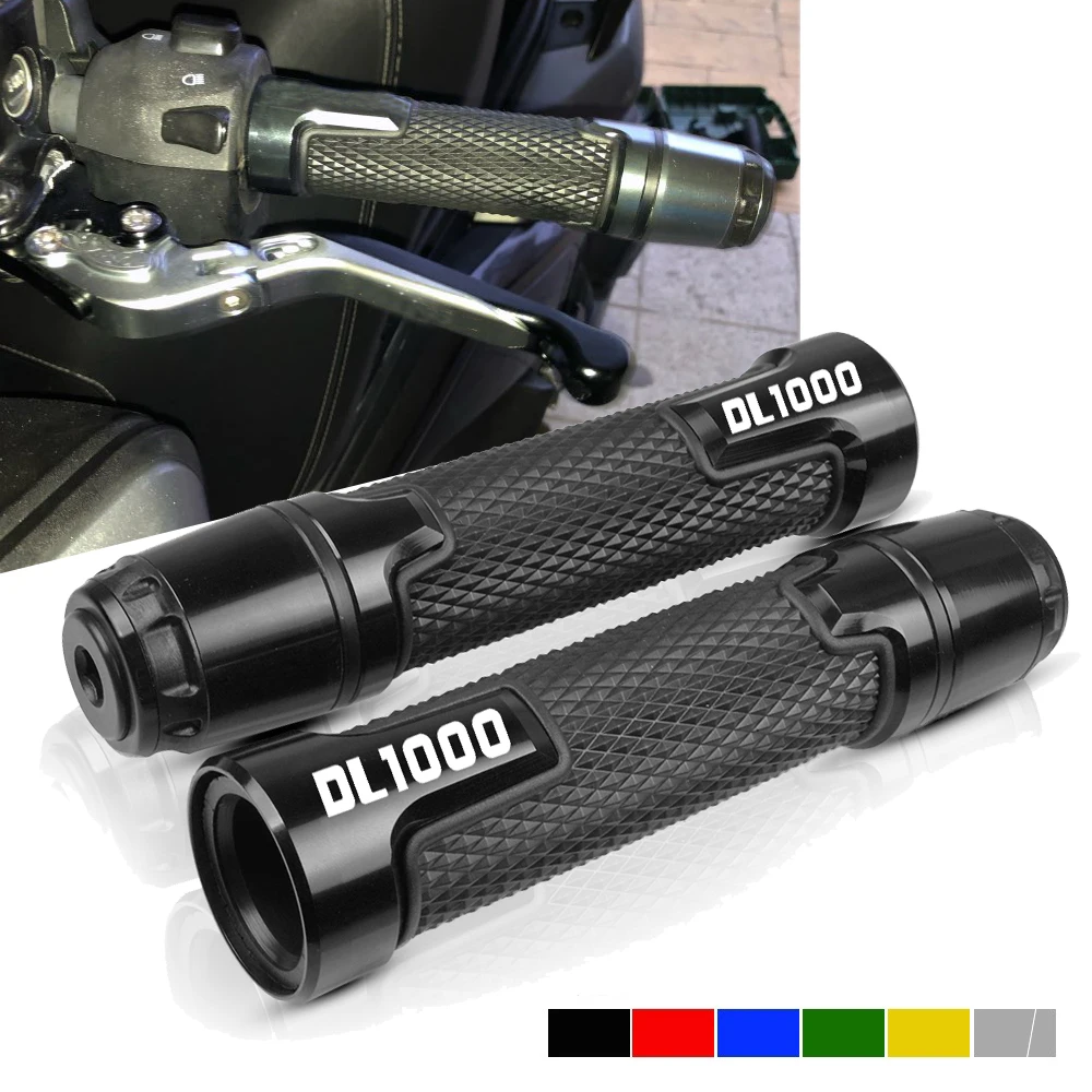 Для SUZUKI V-Storm DL1000 DL 650/XT 1000/XT V Storm 22 мм 7/8 ''алюминиевый резиновый мотоцикл противоскользящая ручка ручки руля