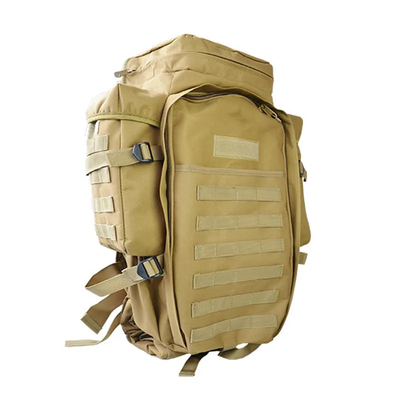Камуфляжные охотничьи сумки военные тактические Molle походные рюкзаки для альпинизма большой емкости треккинговые походные рюкзаки для пейнтбола - Цвет: tan