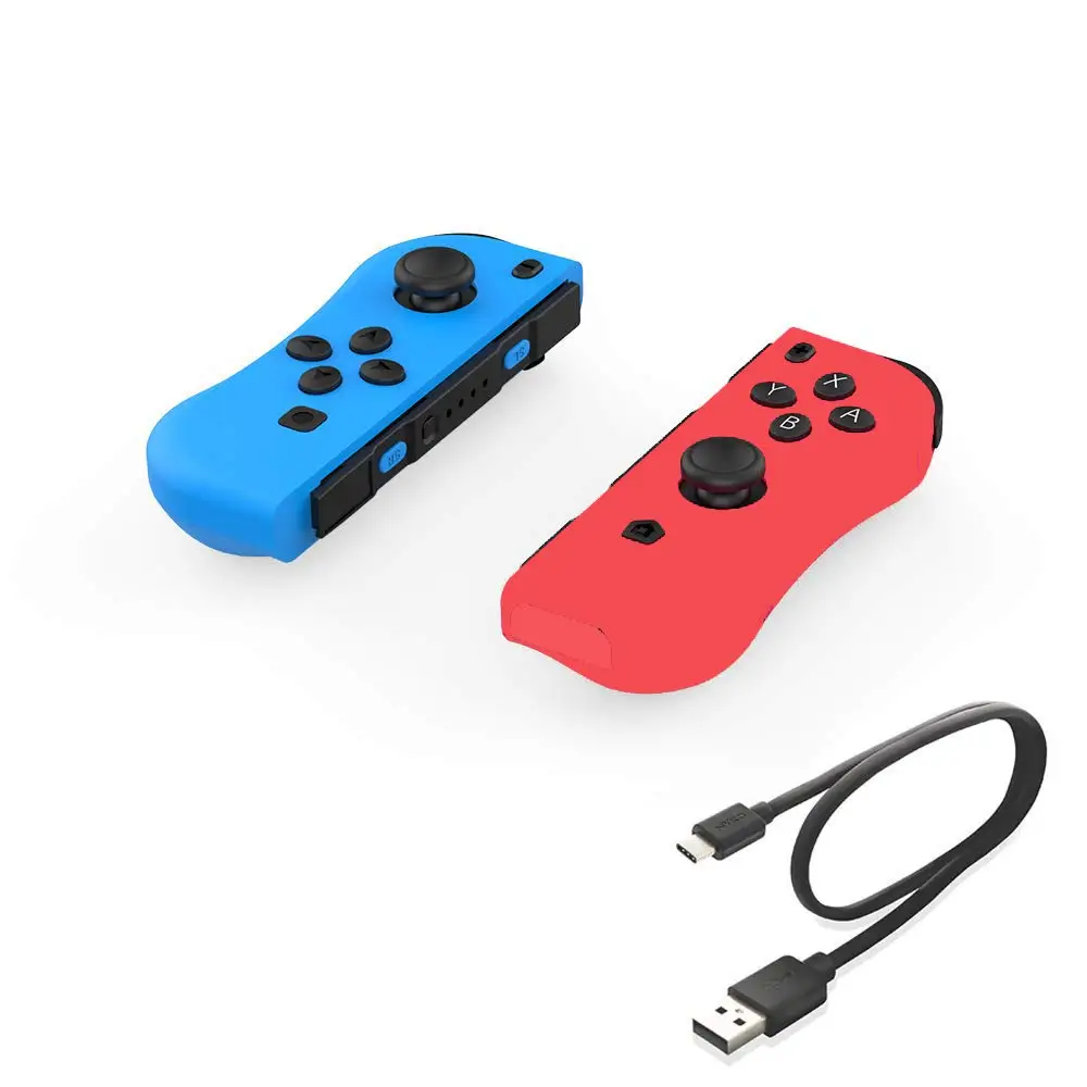 blue red Продукт, левый и правый игровой контроллер Joy-con, геймпад для Nintendo Switch NS Joycon, игра для Nintendo Switch Console - Цвет: blue red