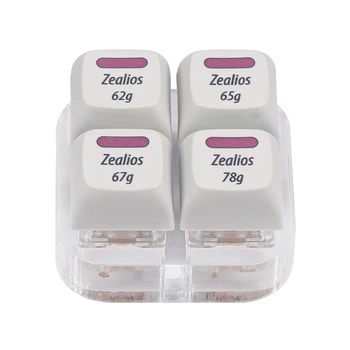 

4 Key Caps Testing Tool Purple Zealio Switches Keyboard Tester DSA OEM Orignal Keycaps Switches Shaft Testing Tool