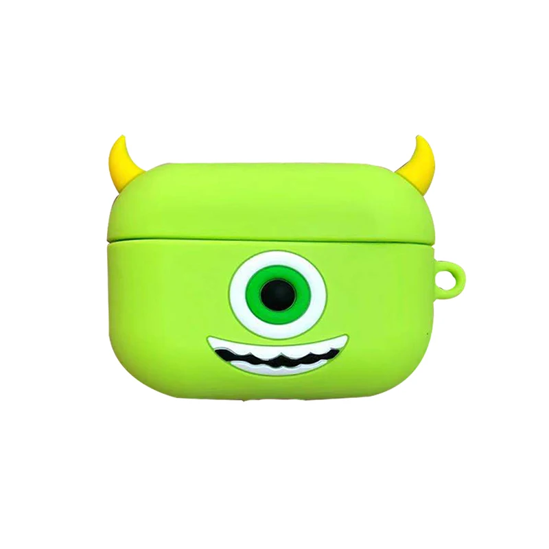 Cyclops Cute 3 for airpods pro case cartoon cute for airpods pro cover silicone pig for apple bluetooth cases bear animer accessory - Цвет: Cyclops