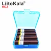 (gifts) LiitoKala 4 x 18650 Battery Case Plastic Transparent Hard Blue Battery Case Holder Storage 18650 Box ► Photo 2/6