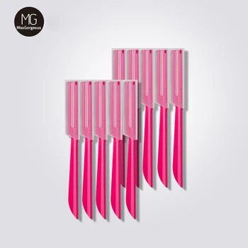 

Miss Gorgeous 10pcs Eyebrow Trimmer Eyebrow Trimmer Portable Eyebrow Razor Shaver Shaper Facial Hair Remover Cutter Beauty Tools